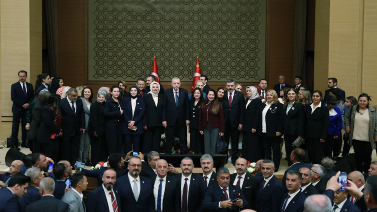 Cumhurbaşkanı Erdoğan Muhtarlarla Buluştu