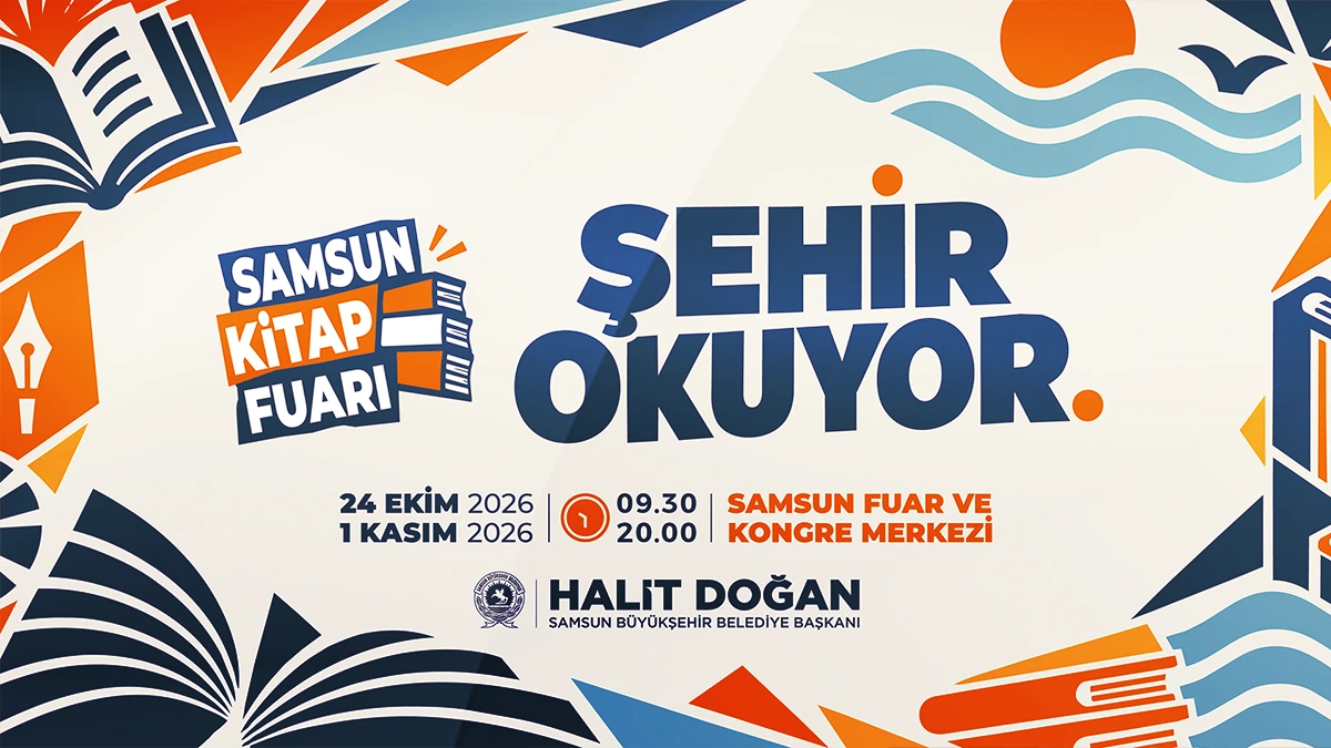 Samsun Kitap Fuarı 24 Ekim’de Başlıyor