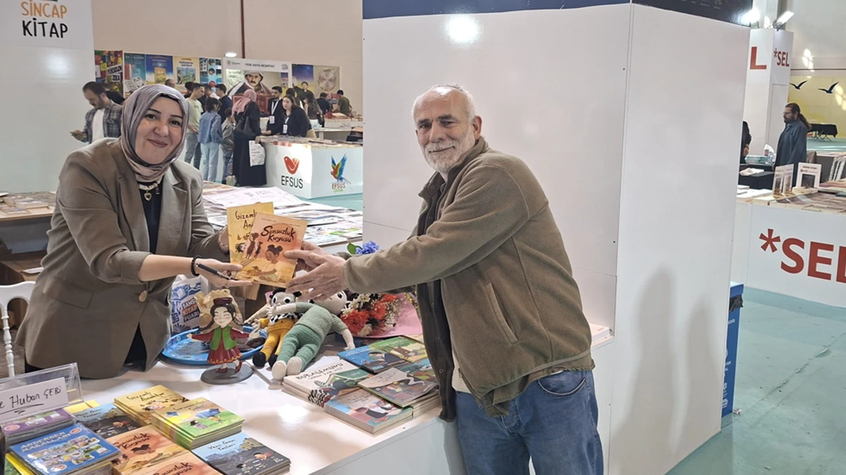 Samsun Kitap Fuarı'nda minik okurlara ilham veren buluşma