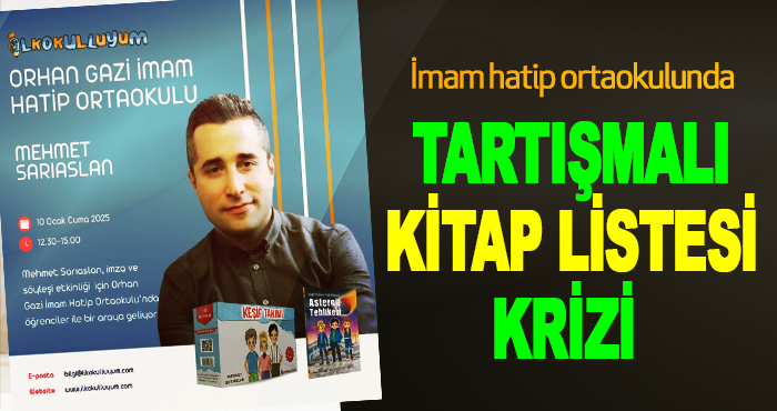 İmam hatip ortaokulunda Tartışmalı Kitap Listesi Krizi