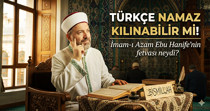 Türkçe namaz kılınabilir mi!