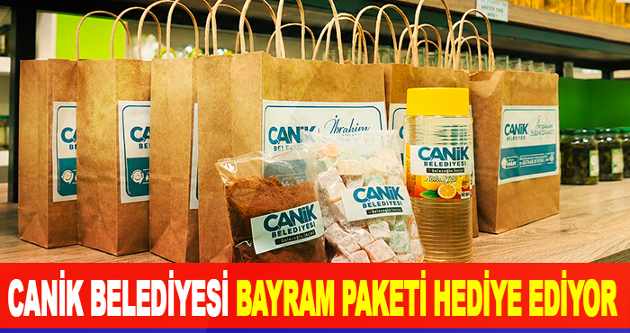 Canik Belediyesi Bayram Paketi Hediye Ediyor