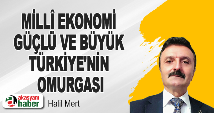 Millî Ekonomi: Güçlü Ve Büyük Türkiye'nin Omurgası