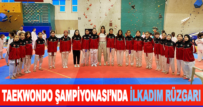 Taekwondo Şampiyonası’nda İlkadım Rüzgarı