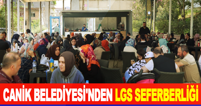 Canik Belediyesi'nden LGS Seferberliği