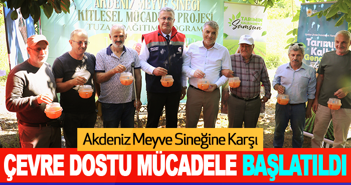 Akdeniz Meyve Sineğine Karşı Çevre Dostu Mücadele Başlatıldı