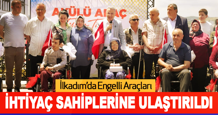 İlkadım’da Engelli Araçları İhtiyaç Sahiplerine Ulaştırıldı