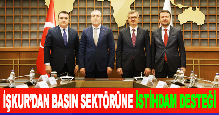 İŞKUR’dan Basın Sektörüne İstihdam Desteği