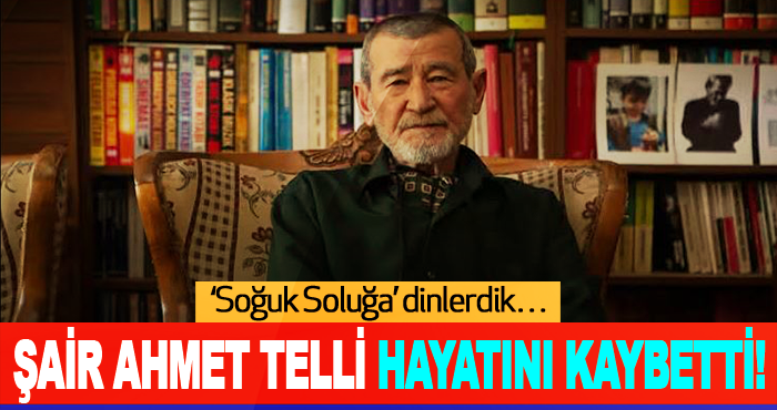 Şair Ahmet Telli hayatını kaybetti!