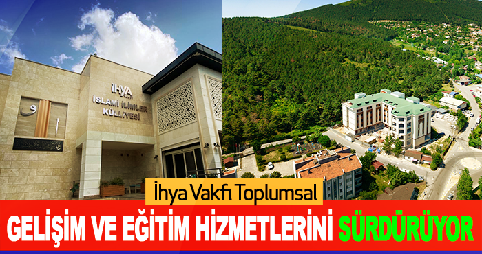 İhya Vakfı Toplumsal Gelişim ve Eğitim Hizmetlerini Sürdürüyor