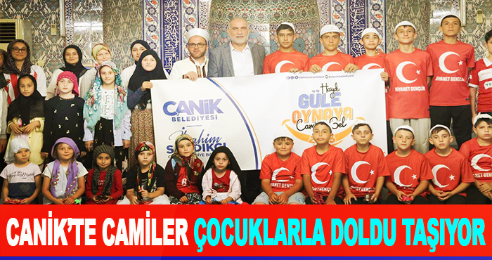 Canik’te Camiler Çocuklarla Doldu Taşıyor!
