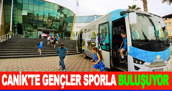 Canik'te Gençler Sporla Buluşuyor
