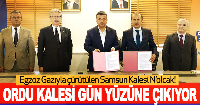 Egzoz Gazıyla çürütülen Samsun Kalesi N’olcak!