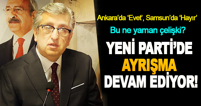 Yeni Parti’de Ayrışma Devam Ediyor!