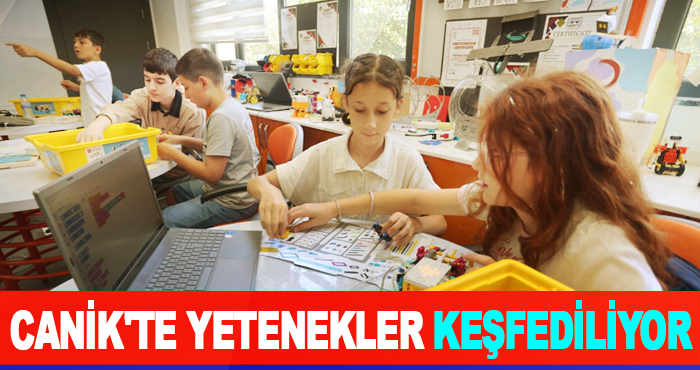 Canik'te Yetenekler Keşfediliyor