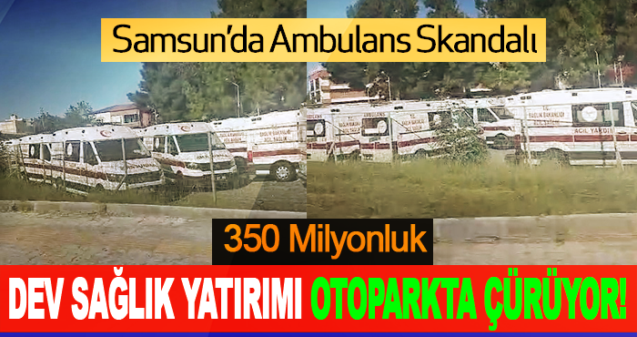 350 Milyonluk Dev Sağlık Yatırımı Otoparkta Çürüyor!