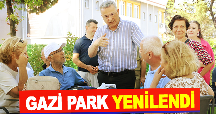 Gazi Park Yenilendi