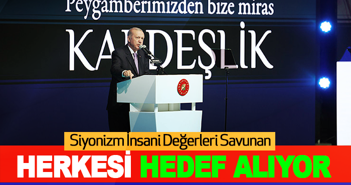 Siyonizm İnsani Değerleri Savunan Herkesi Hedef Alıyor
