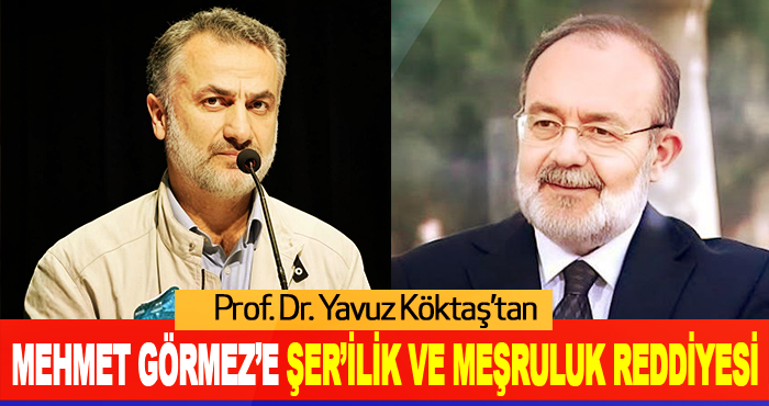 Mehmet Görmez’e Şer’ilik Ve Meşruluk Reddiyesi