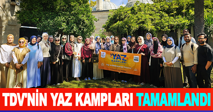 TDV'nin Yaz Kampları tamamlandı