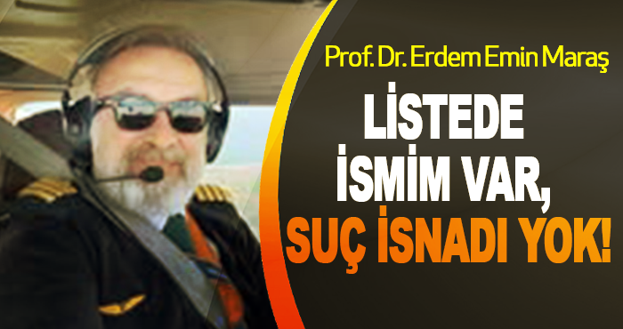 Listede İsmim var, Suç İsnadı Yok!