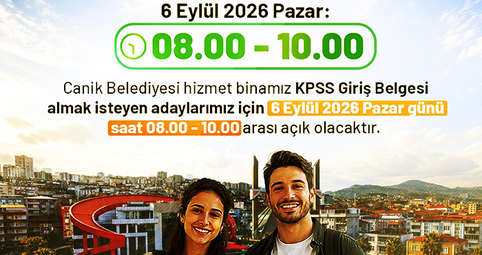 Canik Belediyesi KPSS Nöbeti