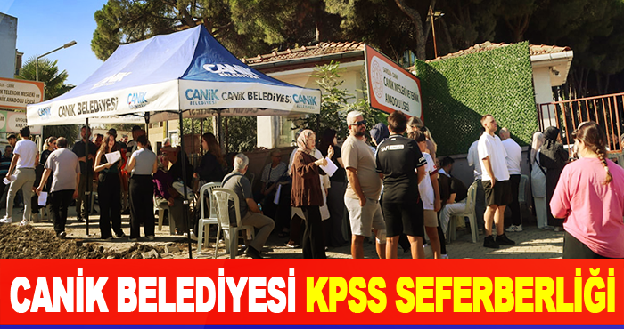 Canik Belediyesi KPSS Seferberliği