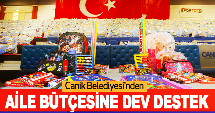 Canik Belediyesi'nden Aile Bütçesine Dev Destek