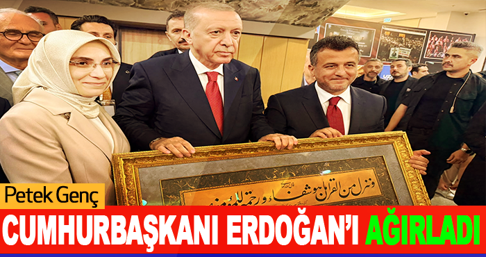 Petek Genç Cumhurbaşkanı Erdoğan’ı Ağırladı