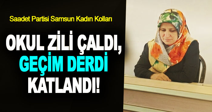 Okul zili çaldı, geçim derdi katlandı!