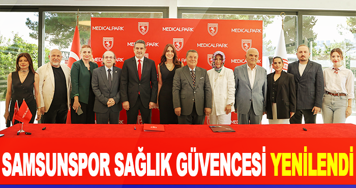 Samsunspor Sağlık Güvencesi Yenilendi