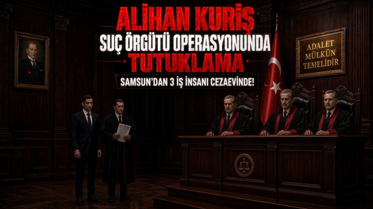 Alihan Kuriş suç örgütü operasyonunda tutuklama