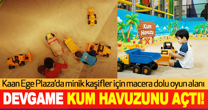 Kaan Ege Plaza’da minik kaşifler için macera dolu oyun alanı